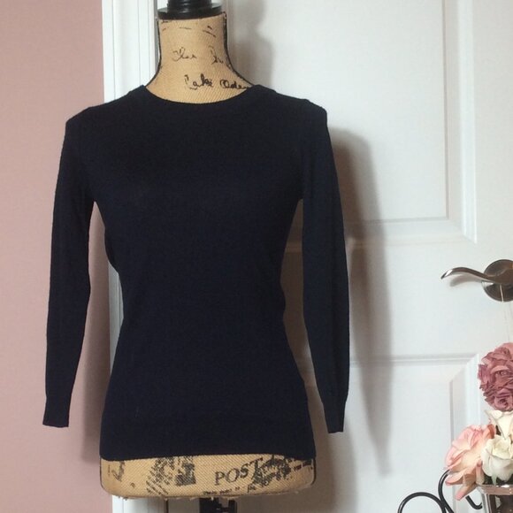 J.CREW CREWNECK WOOL SWEATER, NW/OT - Picture 2 of 4